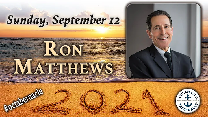 Ron Matthews at the Ocean City Tabernacle, Sunday,...