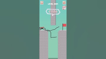 Draw bridge puzzle game level 2291 #drawing #game #Shorts