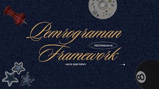 Pemrograman Framework - Pertemuan 14 Net Worth