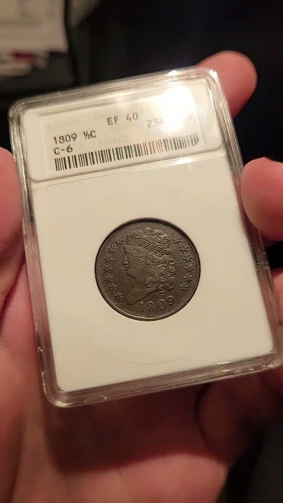 1809 Half cent - 214 Years Old! Wow