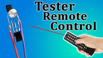 Remote Control Tester Using IR Receiver and BC557 PNP Transistor and LED