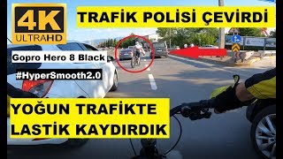 TRAFİK POLİSİ ÇEVİRDİ - ANAYOLDA BİSİKLET SÜRDÜK - YOKUŞ AŞAĞI LİMİTLERİ ZORLADIK :D