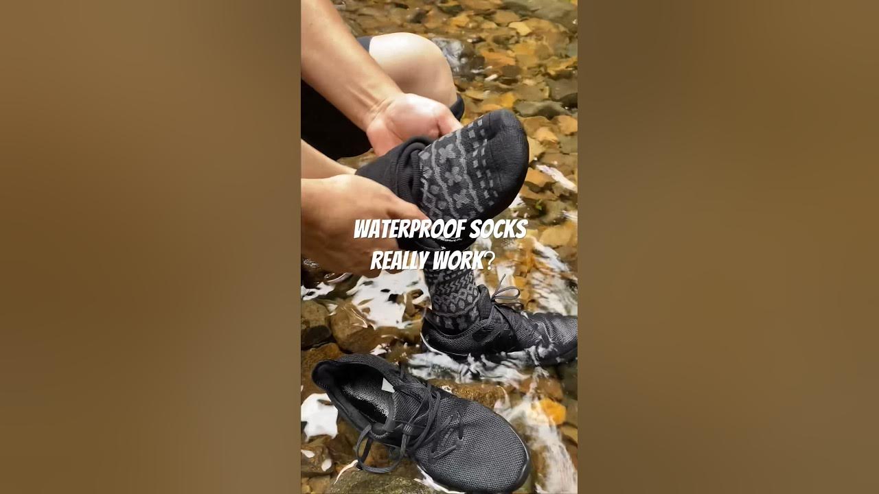 Waterproof socks really work？ YouTube