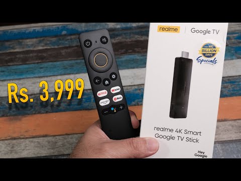 Video Realme 4K Smart Google TV Stick - Upgrade your TV for... - youtube