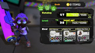 Splatoon 3 - Turf War - Reaching Level 20