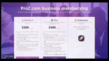 Welcome to Business Plus at ProZ.com