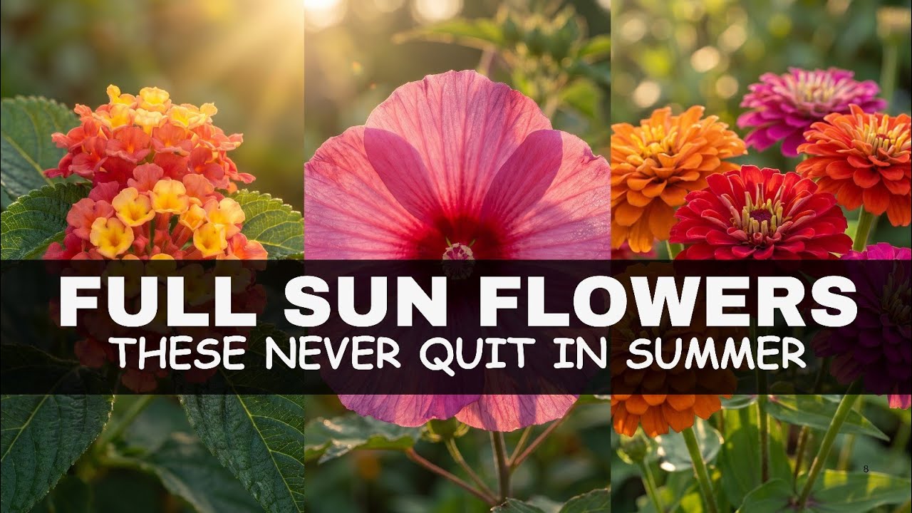 21 Best Heat Tolerant Flowers for Full Sun