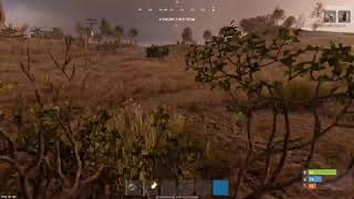 Rust solo on PS5, Aussie server - new map, new begging