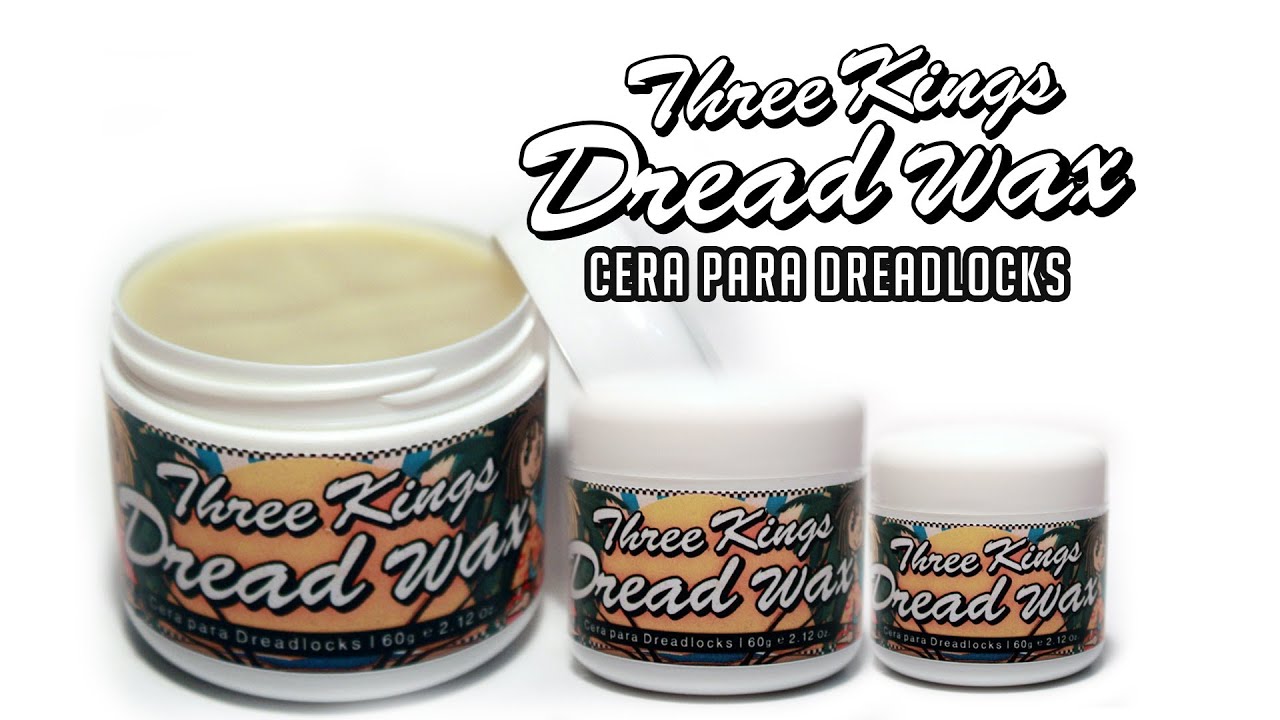 THREE KINGS DREAD WAX CERA PARA DREADLOCKS YouTube