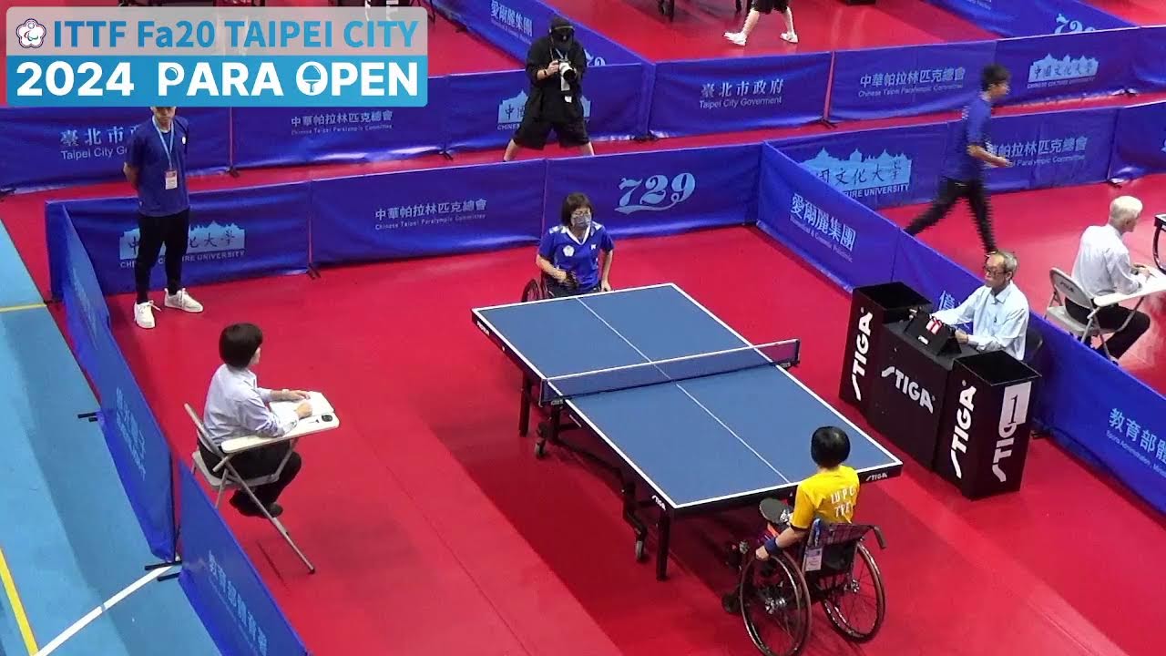 ITTF Fa20 Taipei 2024 PARA OPEN Table7 YouTube