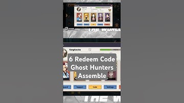 6 redeem codes Ghost Hunters Assemble #ghosthunters #ghosthuntersassemble #code #androidgames