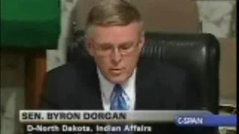 Byron Dorgan Indian Tribal Lobbying Hearing 2005 P...