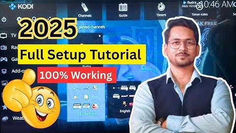 Jio Tv On Kodi | Jio TV on Android Smart TV | Kodi Latest Jio TV Full Setup 2025