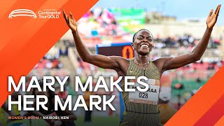 Mary Moraa dominates women's 800m with world-leading time | Continental Tour Gold 2024