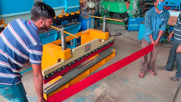 Hand Operated Screw Type Manual Press Brake Machine