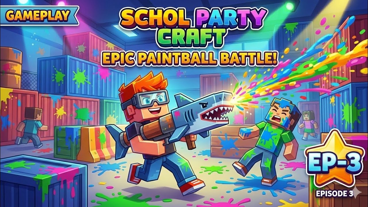 Partycraft School party Craft gameplay || EP 3 || - YouTube