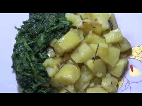 Video: Caserola De Cartofi Cu Spanac într-un Aragaz Lent