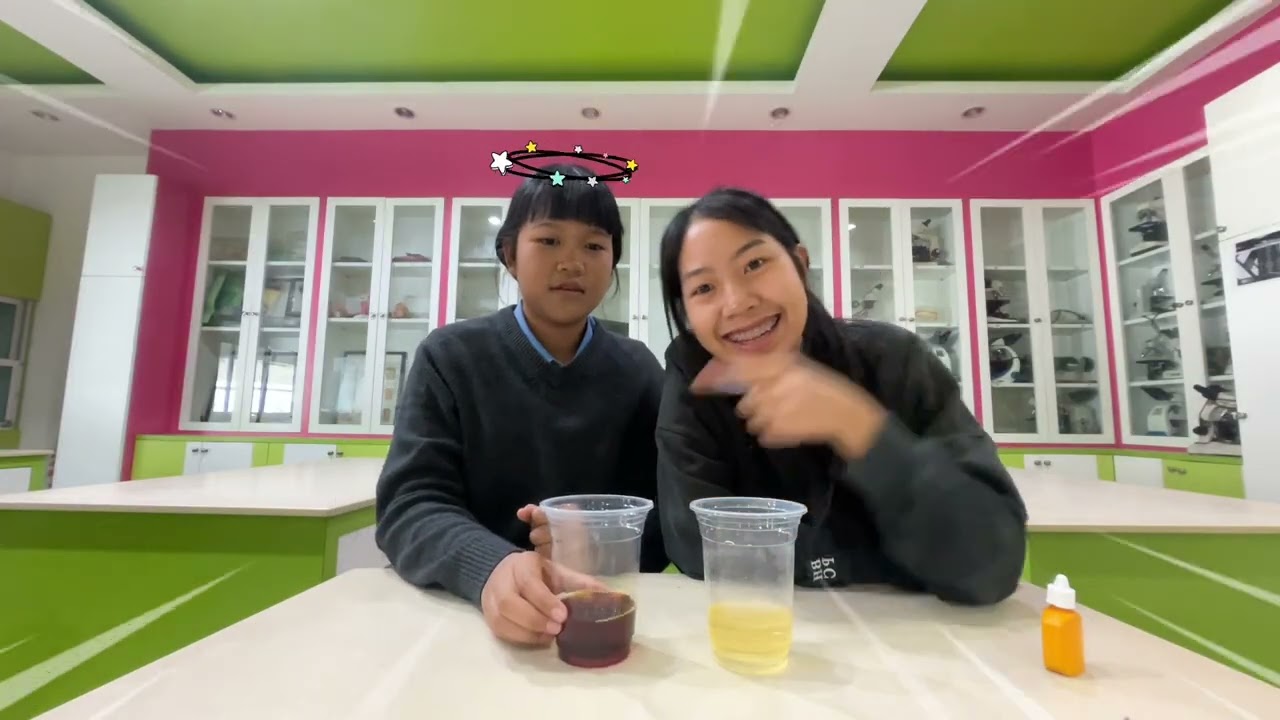 ทดลองการเกิดปฏิกิริยาเคมี!! by คู่หู