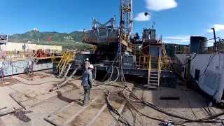 Capstar Drilling Hydraulic Walking System
