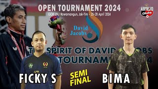 SEMIFINAL SERU‼️ BIMA / AIF 🆚 FICKY SUPIT / Jatim || DAVID JACOBS OPEN U-13 Jakarta, 28 April 24