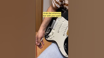 Whammy Bar For Guitar Beginners- #guitarteacher #guitar #guitartutorial #guitarlessons #shorts