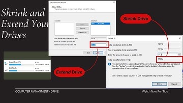 Windows Disk Management: Shrinking and Extending Drives Made Easy