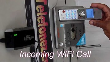 Can netTALK DUO WiFi make and receive a WiFi call?