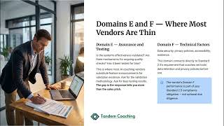 9.1.2 - ICF AI Framework: Evaluate AI Coaching Vendors | Coach as Operator