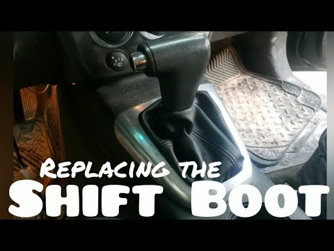 HUMMER H3: Replacing Shift Boot Cover