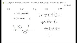 2023 EBS 수능특강 수학2 7.정적분의 활용 레벨1
