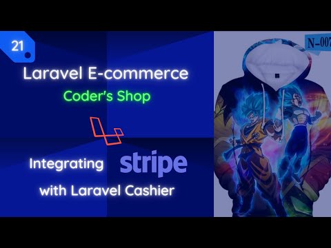 Laravel էլեկտրոնային առևտուր. [21] Stripe-ի ինտեգրում գանձապահի հետ