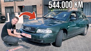 Cum arată un AUDI A4 după 544.000 de km?