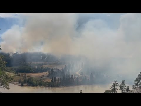 New wildfire near gutted town of Lytton, B.C. growing fast