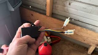 Harbor freight 1800 watt generator carbon monoxide sensor removal.
