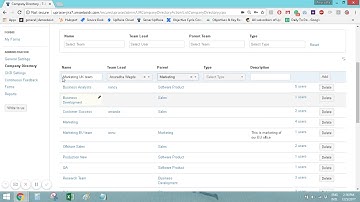 Add new team from listview - UpRaise for Employee Success