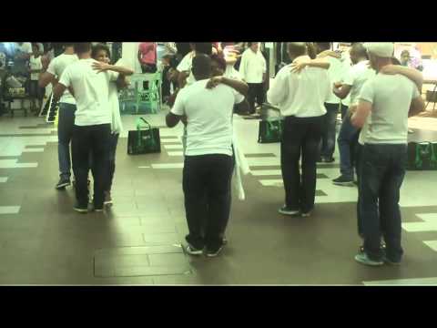 Kizomba flash mob, zone portail, the only first 2015