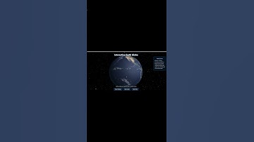 Realistic Earth Globe Animation | HTML · CSS · JS