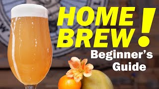 HOMEBREWING FOR BEGINNERS - How to Make Beer at Home 🏠🍺