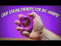 Grip Strengtheners for Large Hands! - Iron Crush Hand Exercisers