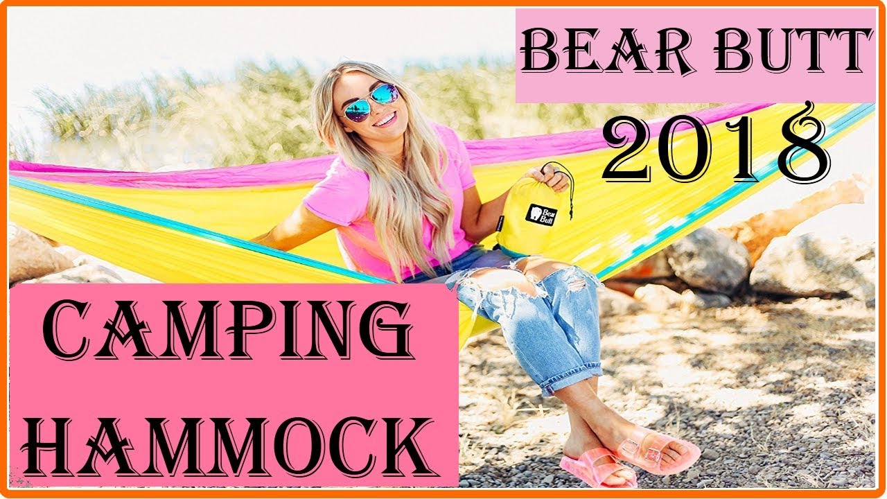 Bear Butt Double Parachute Camping Hammock _ BEST HAMMOCKS 2018 YouTube