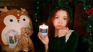 ASMR | Are you stressed? A Christmas Pamper to Help You Sleep 🕯🎄{layered sounds} ft. Dossier