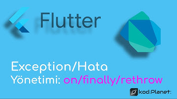 Exception Handling / Hata İşleme, Bölüm 2 - on / finally / rethrow