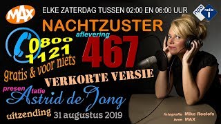 NACHTZUSTER afl. 467 (31 augustus 2019) VERKORTE VERSIE