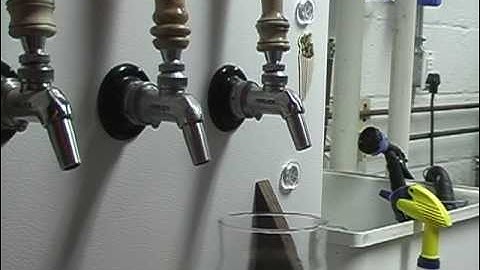 Testing 8mm spout for Perlick faucet