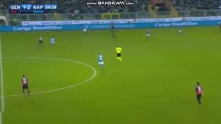 Goal Mertens | Napoli 3-1 Genoa Hat trick