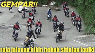 AKSI PEMOTOR KING DI TONTON BANYAK WARGA!! (raja jalanan)