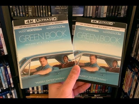 Green Book 4K BLU RAY REVIEW + Unboxing