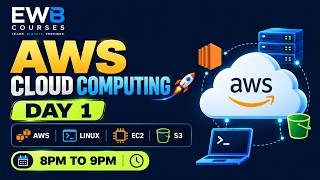 AWS Cloud Computing Internship Day 1 🚀 | AWS Basics, Linux, EC2, S3, VPC & DevOps Roadmap