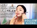 NEW GUA SHA FACIAL MASSAGE ROUTINE | Morning Selfcare Ritual | FOLLOW ALONG ♡ Lémore ♡