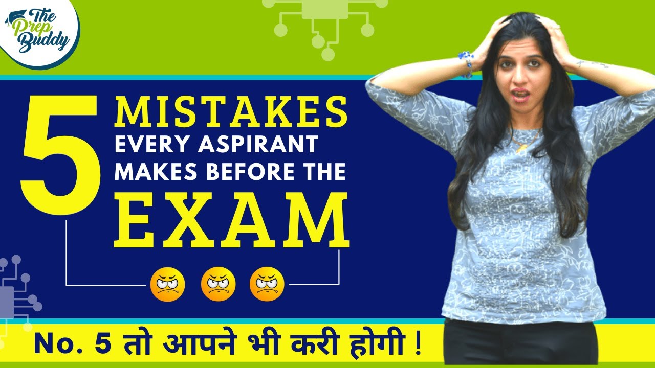 EXAM MISTAKES | 5 Best Ways To Avoid Mistakes In Competitive Exams ...